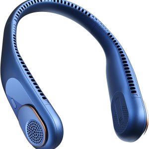 SWEETFULL Ventilador de cuello portátil de enfriamiento de 360, ventilador personal sin aspas, sin torsión de pelo, ventilador recargable USB de SWEETFULL Ventilador de cuello portátil de enfriamiento de 360, ventilador personal sin aspas, sin torsión de pelo, ventilador recargable USB de