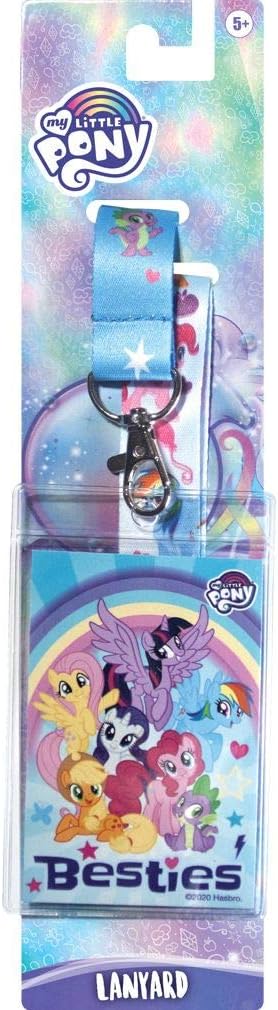 Ata-Boy Soporte para credencial de Little Pony, My Little Pony Show Cordones para insignias de identificación, regalos y mercancía..