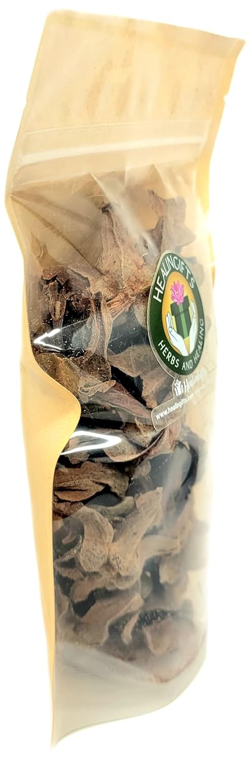 HealinGifts Flor de Manita 1 oz, marrón, pequeño