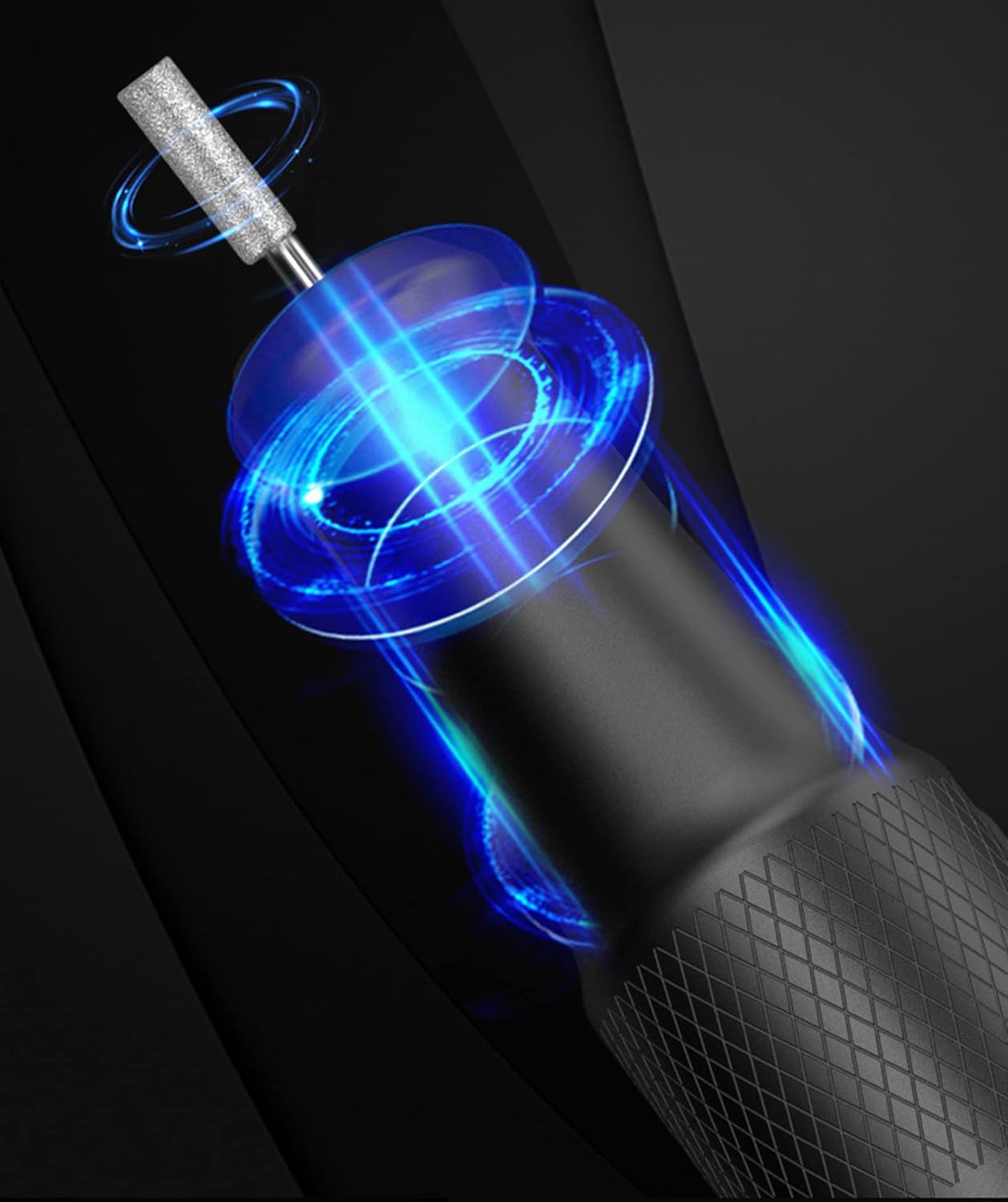 Taladro de uñas profesional, kit eléctrico de uñas de gel acrílico, lima E portátil, 35000 rpm, recargable, manicura, pedicura, herramientas de