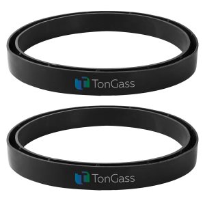 TonGass Paquete de 2 anillos espaciadores protectores de 8 14 pulgadas para base de cilindro de propano Se adapta a cilindros de propano de 20-40 TonGass Paquete de 2 anillos espaciadores protectores de 8 14 pulgadas para base de cilindro de propano Se adapta a cilindros de propano de 20-40