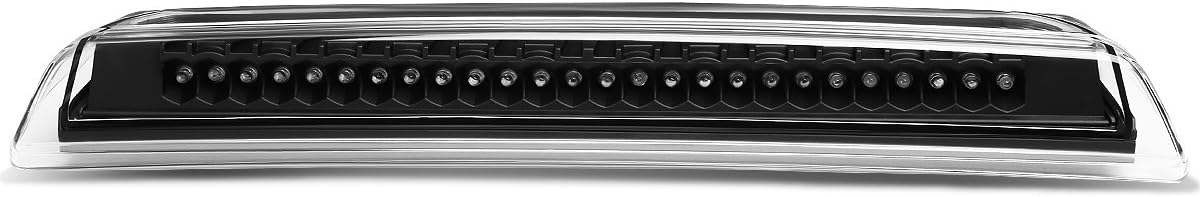 DNA MOTORING 3BL-NF05-LED-T2-BK Luz de freno LED de tercera cola con carcasa negra compatible con Nissan Titan 04-15  05-16 Frontier