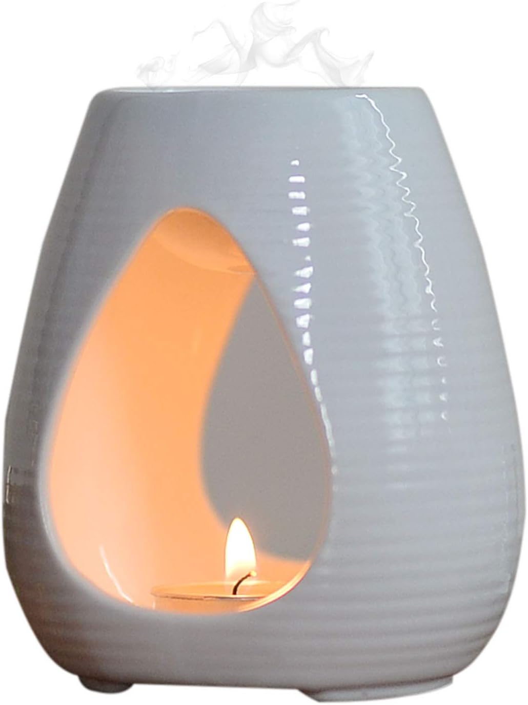 Portavelas de cerámica, quemador de aceite, aceite esencial o cera derretida, difusor de aceite aromático para aromaterapia, decoración del hogar,