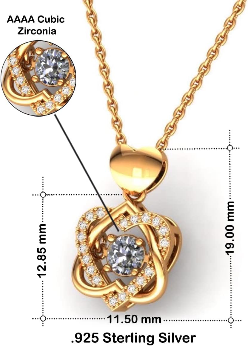 Cadena de oro para esposa con mensaje personalizado, regalo de aniversario de boda o Navidad, pendiente para mujer