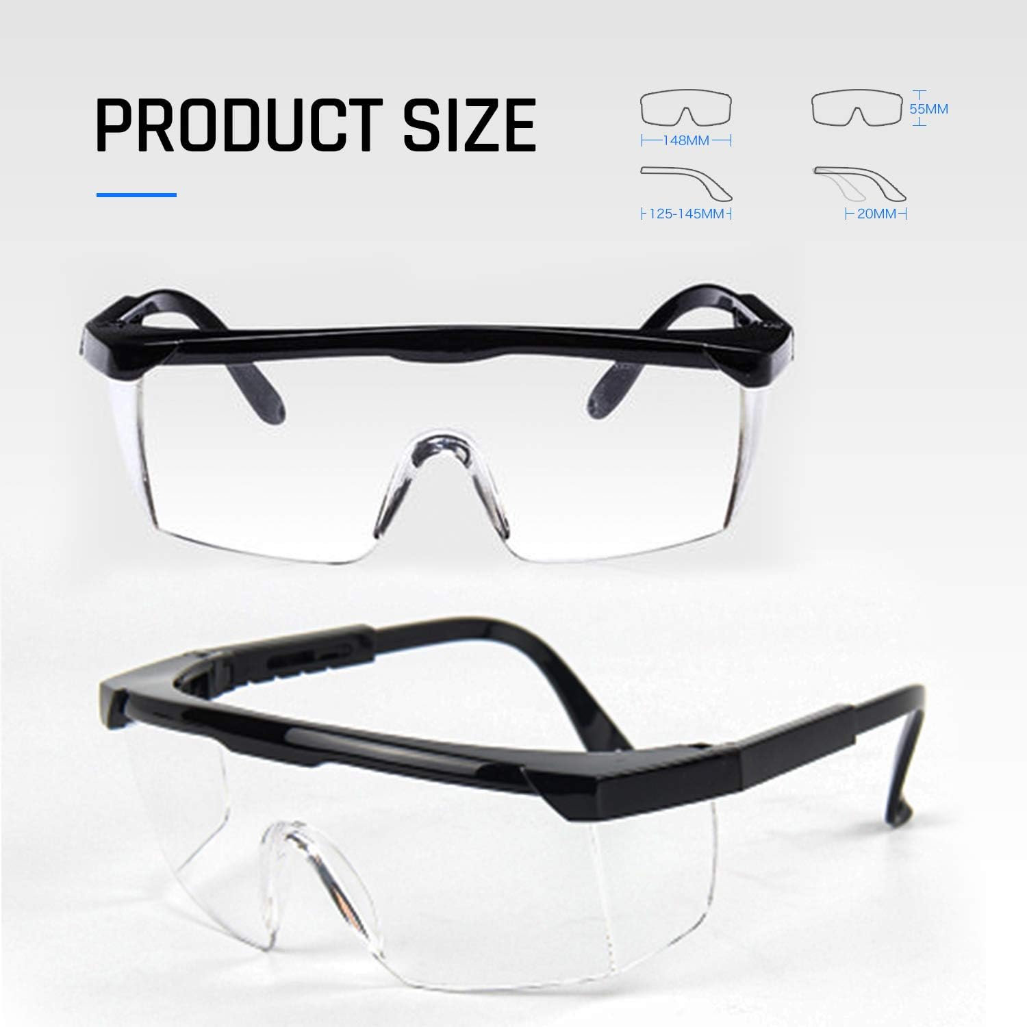 FA-02 – Gafas de seguridad con lentes antiniebla
