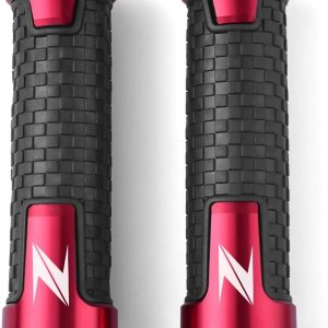 ByoBLu Empuñaduras de manillar de motocicleta de goma de aluminio compatible con Kawasaki Z Z900 Z800 Z750 Z650 Z300 Z1000 Z400 Z1000SX ByoBLu Empuñaduras de manillar de motocicleta de goma de aluminio compatible con Kawasaki Z Z900 Z800 Z750 Z650 Z300 Z1000 Z400 Z1000SX