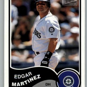 2003 Bazooka #185 Edgar Martinez NM-MT Seattle Mariners Baseball MLB 2003 Bazooka #185 Edgar Martinez NM-MT Seattle Mariners Baseball MLB