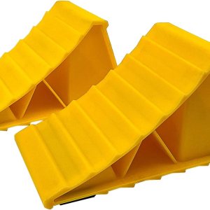 1 par de calcetas de rueda para remolques de viaje, antideslizantes, resistentes, tapones de rueda amarillos, ligeros para autos, cámper, camiones, 1 par de calcetas de rueda para remolques de viaje, antideslizantes, resistentes, tapones de rueda amarillos, ligeros para autos, cámper, camiones,