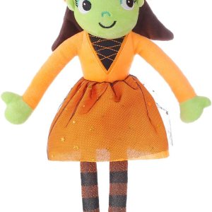 Muñecas de bruja linda de peluche de bruja pequeña para decoración de fiesta de Halloween, juguetes de bebé (naranja, 16 pulgadas) Muñecas de bruja linda de peluche de bruja pequeña para decoración de fiesta de Halloween, juguetes de bebé (naranja, 16 pulgadas)