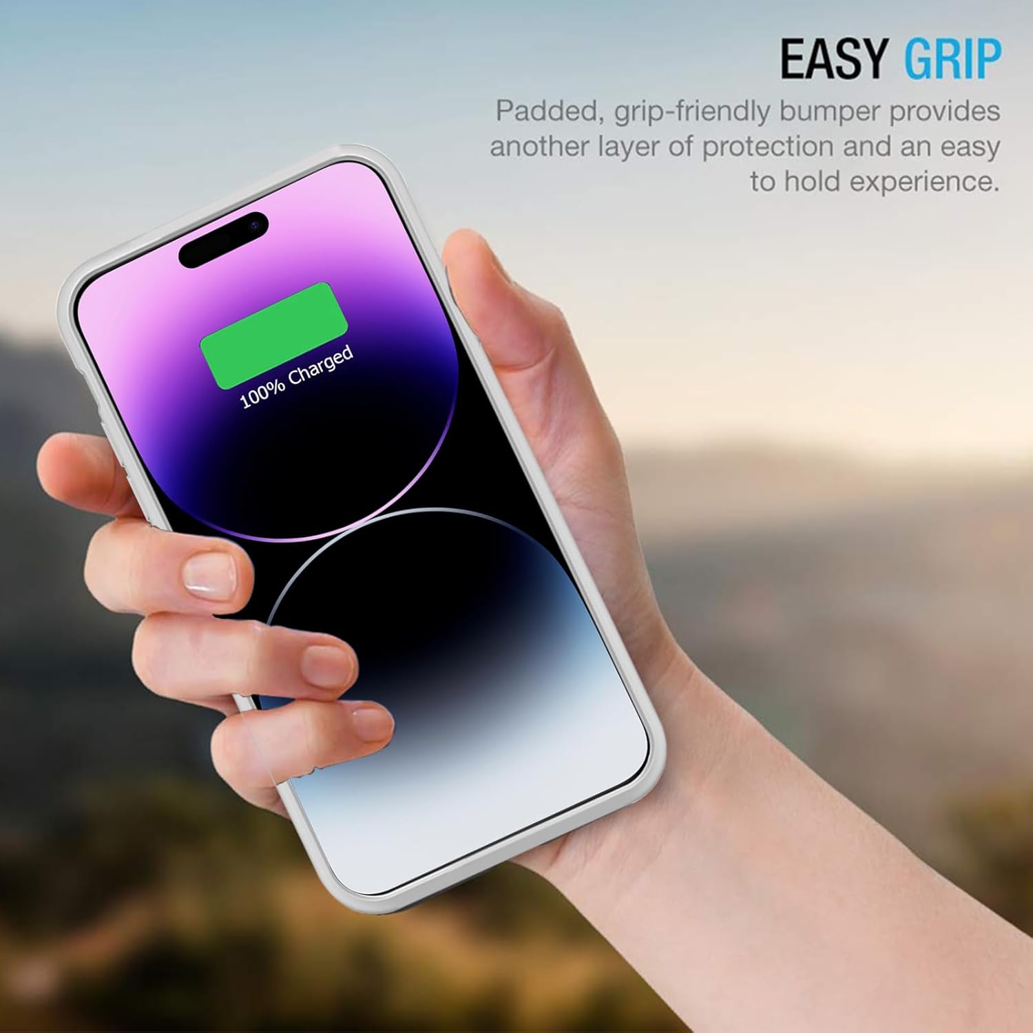 Funda de batería para iPhone 14 Pro Max, mejorada de 8500 mAh, ultrafina, portátil, funda protectora de carga inteligente compatible con iPhone 14