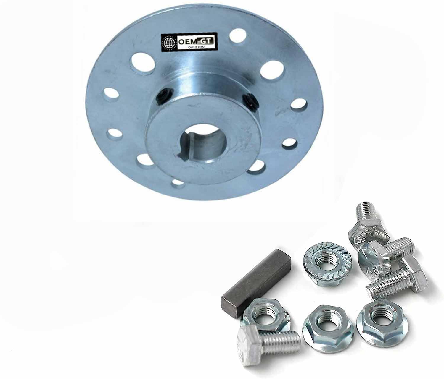 Juego de piñones y bujes traseros para Mini Bike Go Kart 54 dientes para 520 ejes de cadena de 1 pulgada