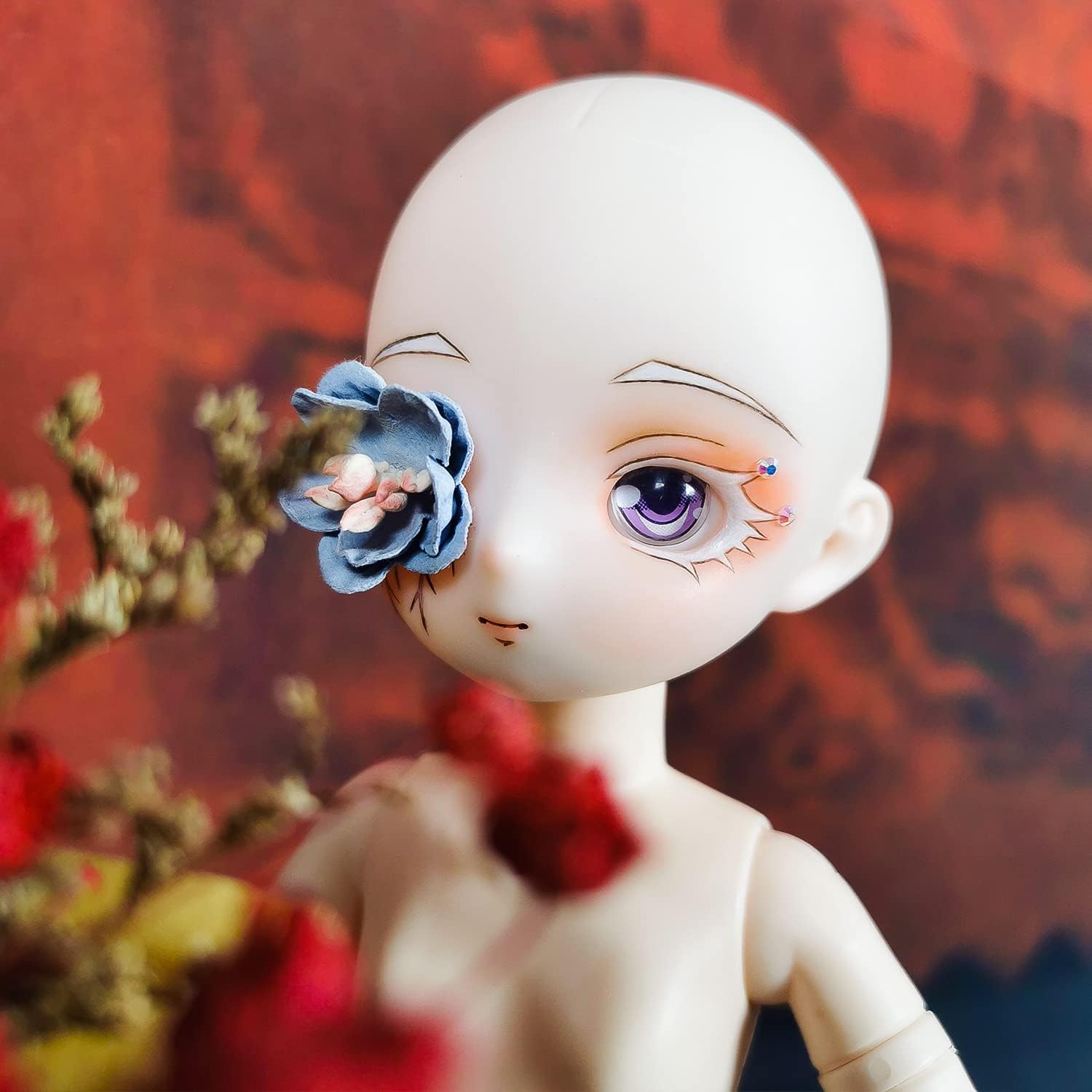 Proudoll Muñeca BJD de 16 de 11.8 in y 12 pulgadas con articulación de bola, 18 articulaciones de movimiento, figuras de acción de PVC, cuerpo de