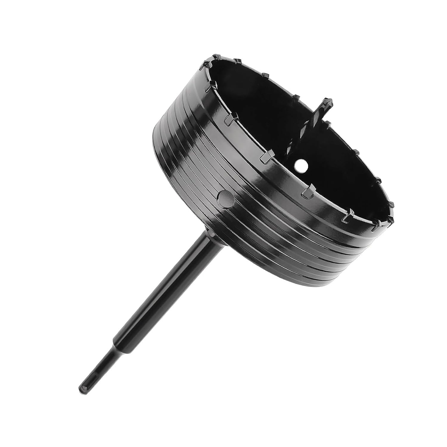 Sierra perforadora para hormigón de 5.984 in  6 pulgadas con varilla de conexión SDS Plus de 8.661 in, sierra de orificio para hormigón y cemento,