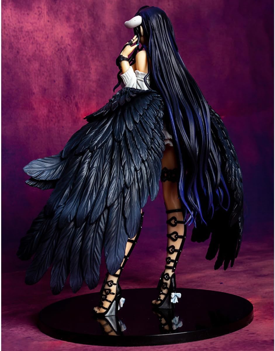 Albedo Figura 16 Overlord Anime Modelo de 11 pulgadas Niña Figuras de acción de PVC