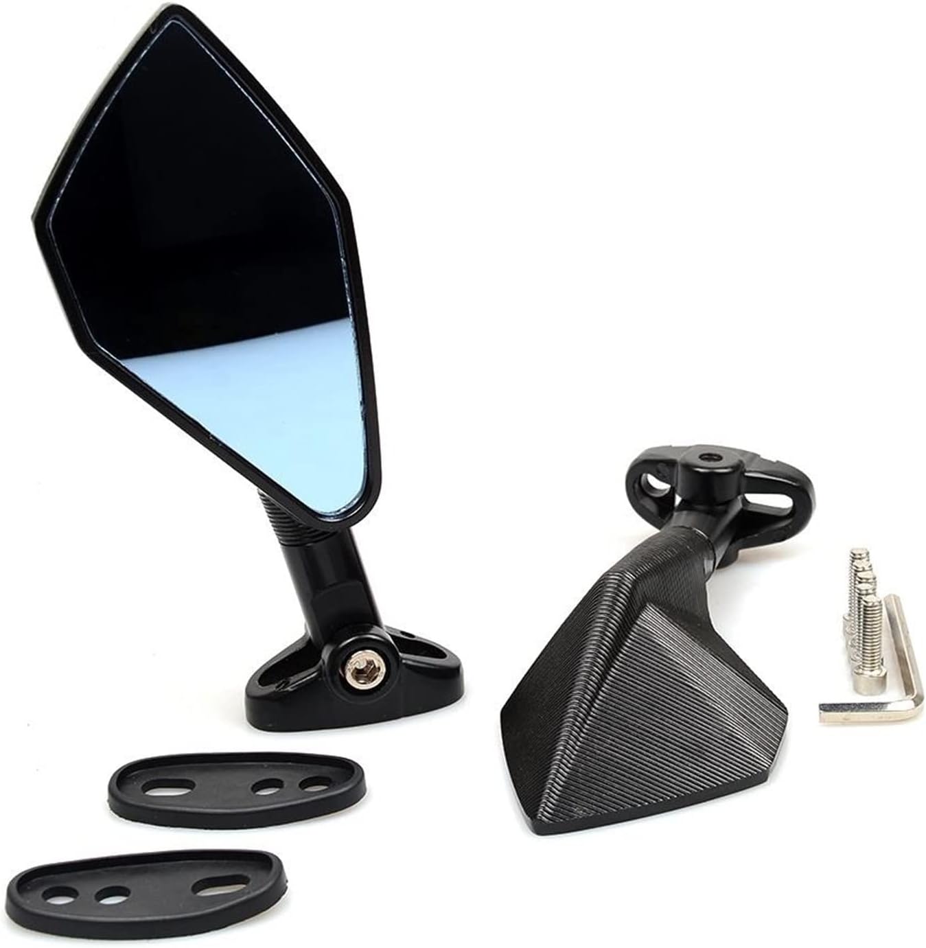 NABRAND Espejos laterales universales para motocicleta, accesorios de motocicleta, retrovisor, espejo lateral para Yamaha XT660XRZ XTZ 125 XMAX300