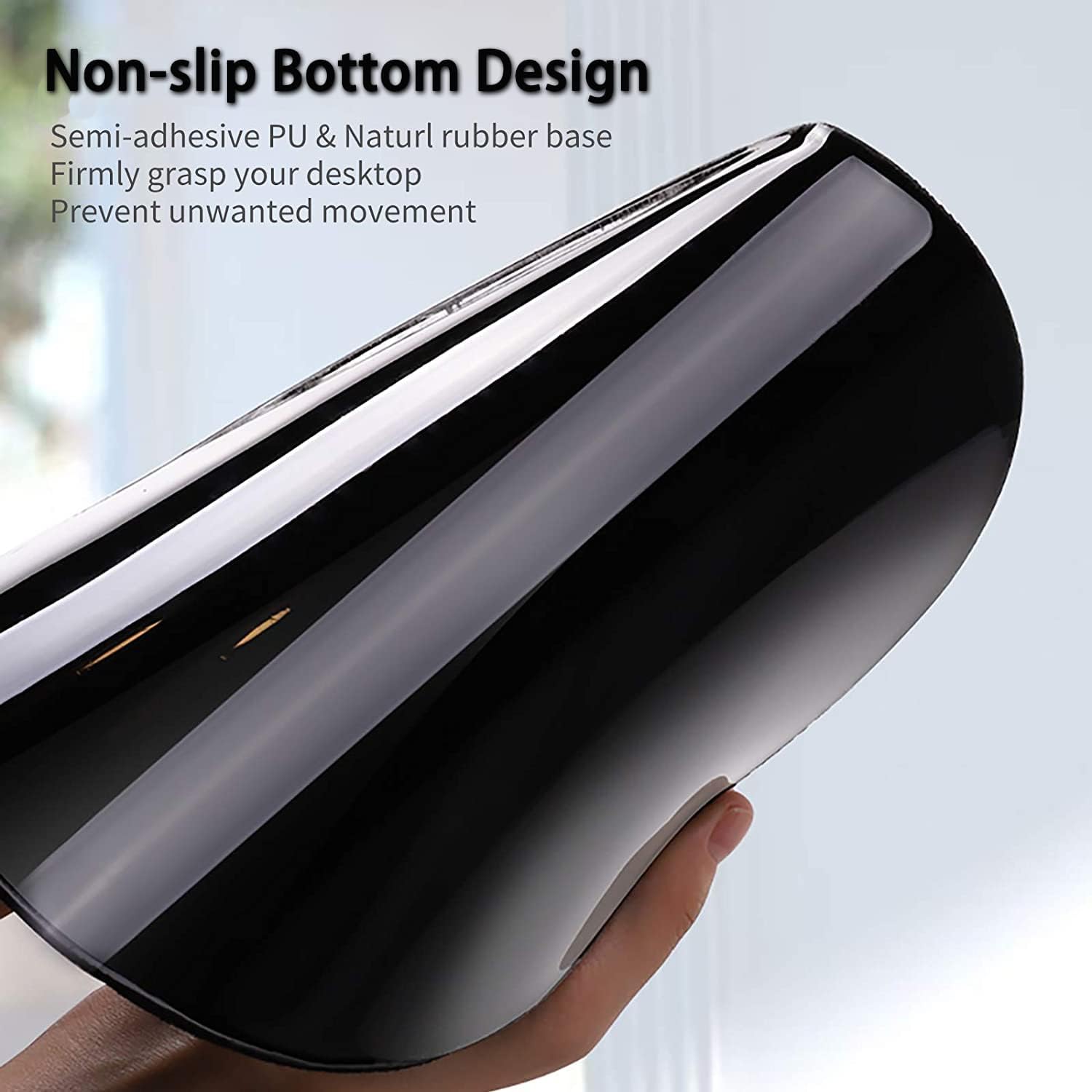 Alfombrilla ergonómica para mouse con soporte de muñeca de gel y reposamuñecas de teclado de espuma viscoelástica, para videojuegos, oficina,