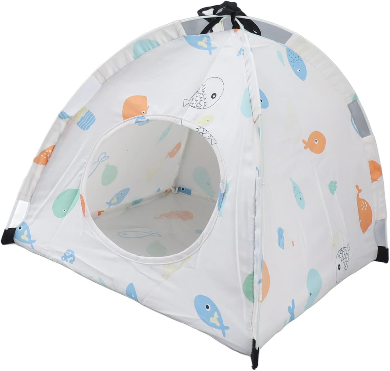 Tienda lavable del gato, tienda interior plegable del gato del paño de la protección del medio ambiente para el viaje