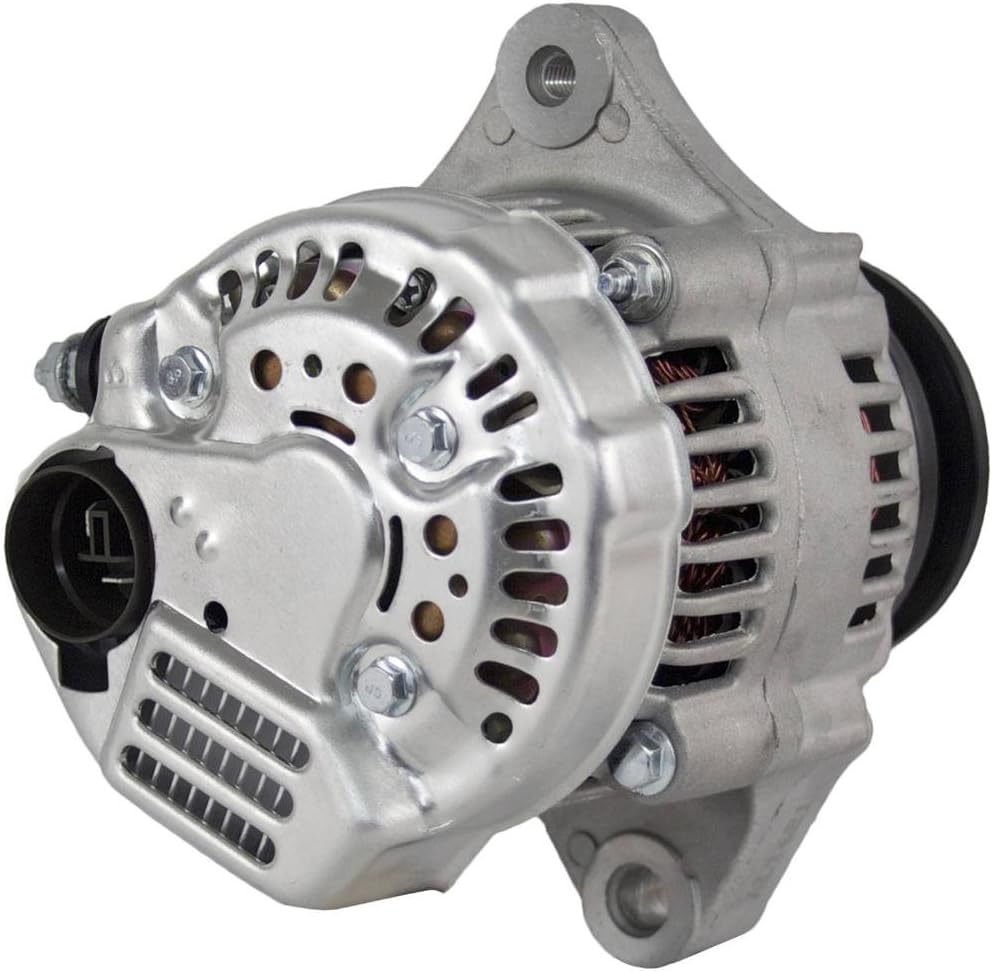 Alternador de 50 amperios compatible con Toyota Lift TRK 6FGL-15 6FGL-18 6FGL-20 6FGL-23 6FGL-25 4Y Motor 6FGL-15 6FGL-18 6FGL-20 6FGL-23 6FGL-25 5K
