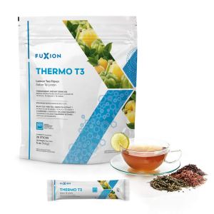 FuXion Thermo T3, delicioso sabor a té de limón (Thermo TT3, 28 bolsitas) FuXion Thermo T3, delicioso sabor a té de limón (Thermo TT3, 28 bolsitas)