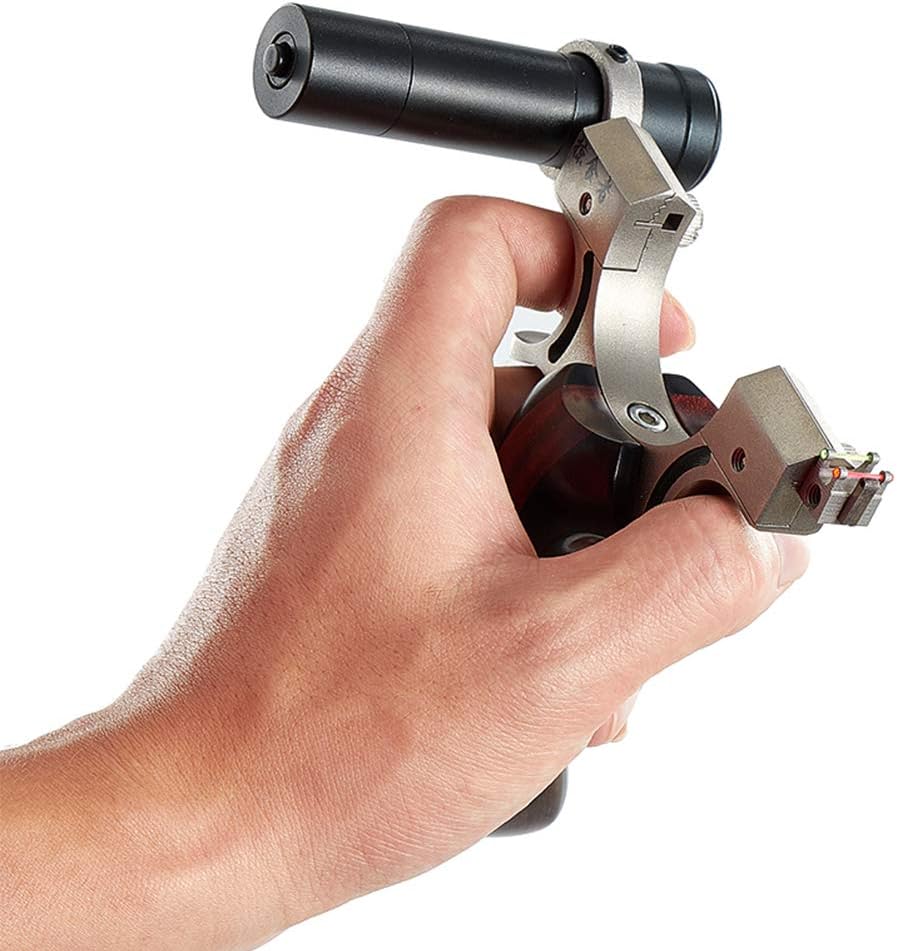Catapulta para adultosniños, tirachinas de acero inoxidable para ejercicio de caza de catapulta, catapulta de caza con 2 bandas de tirachinas y 100