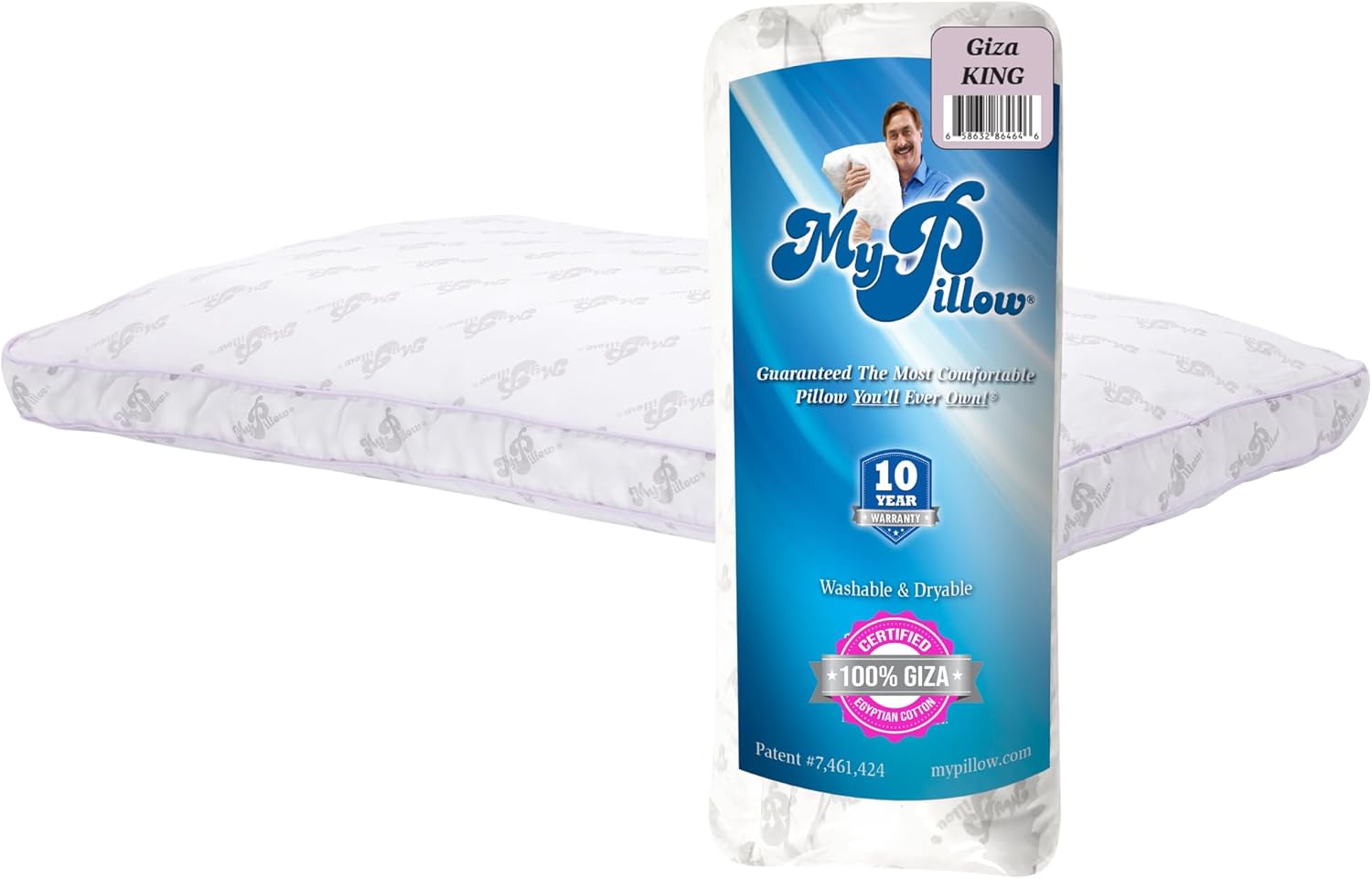 MyPillow Edición limitada del vigésimo aniversario King, mediano