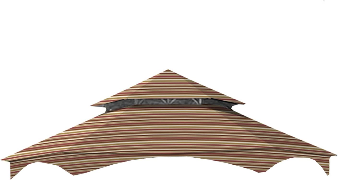 Garden Winds Toldo de repuesto para cenador hexagonal Southbay – Estándar 350 – Stripe Canyon