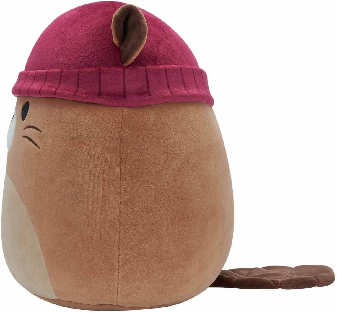 Squishmallows – Chip The Beaver con sombrero de 7.5 pulgadas