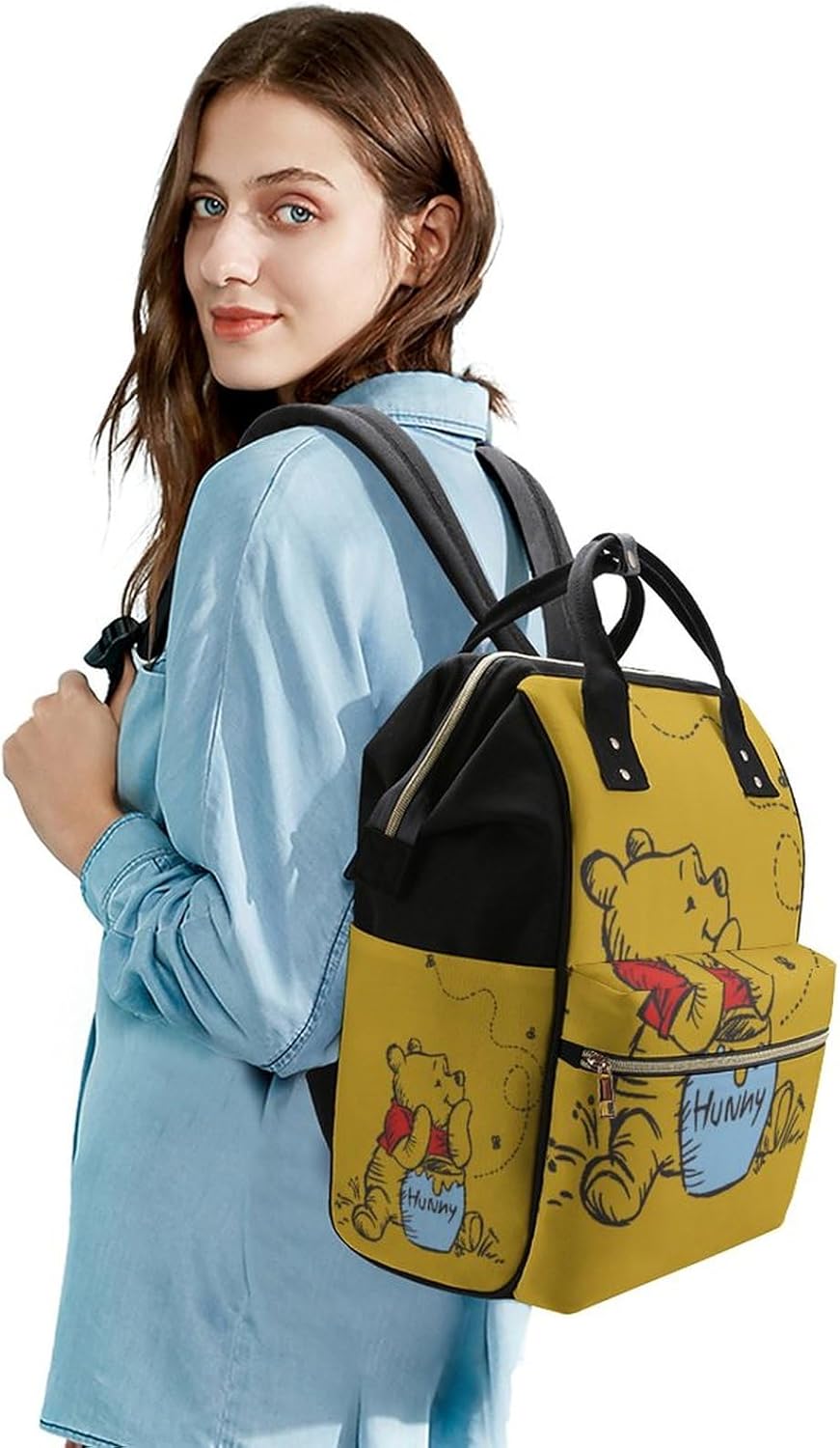 Mochila para pañales para mujer, estilo 4, Mochilas de viaje