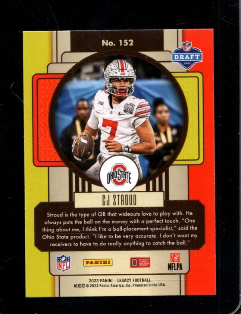 2023 PANINI LEGACY #152 C.J. STROUD NMMT (RC)