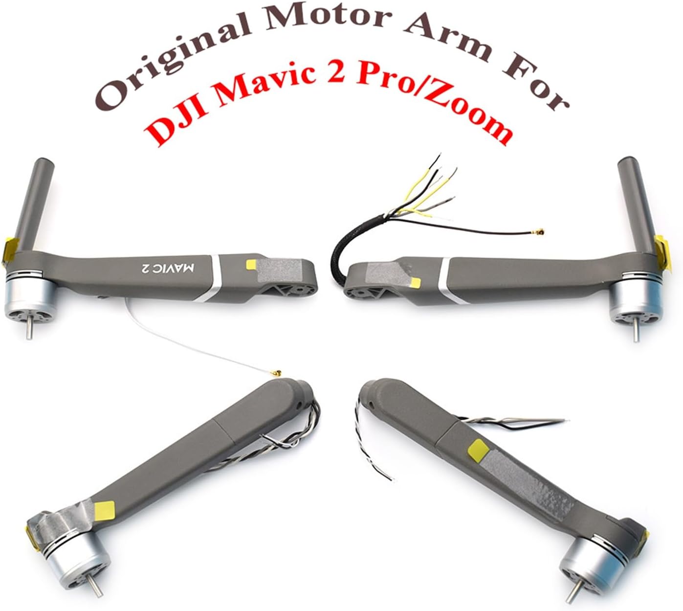 SeiZed Arm with MotorArm Shell for D-JI Mavic 2 ProZoom Motor Repalcement Drone Repair Parts (Color  1 Set Motor Arm)