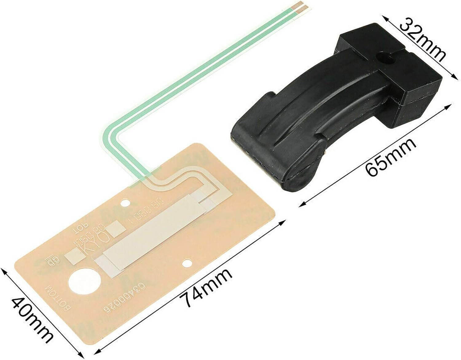 Pedal de actuador de sensor de hoja apto para Roland Drum FD-8 TD-1 Hi Hat Pedal de goma Circuito TD4 9 11 15 17 Accesorios Sensor Actuador pieza de