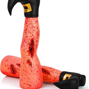 Blood Props – Pollo falso con bufanda para patio, 15.7 pulgadas, decoración de pollo navideño Blood Props – Pollo falso con bufanda para patio, 15.7 pulgadas, decoración de pollo navideño