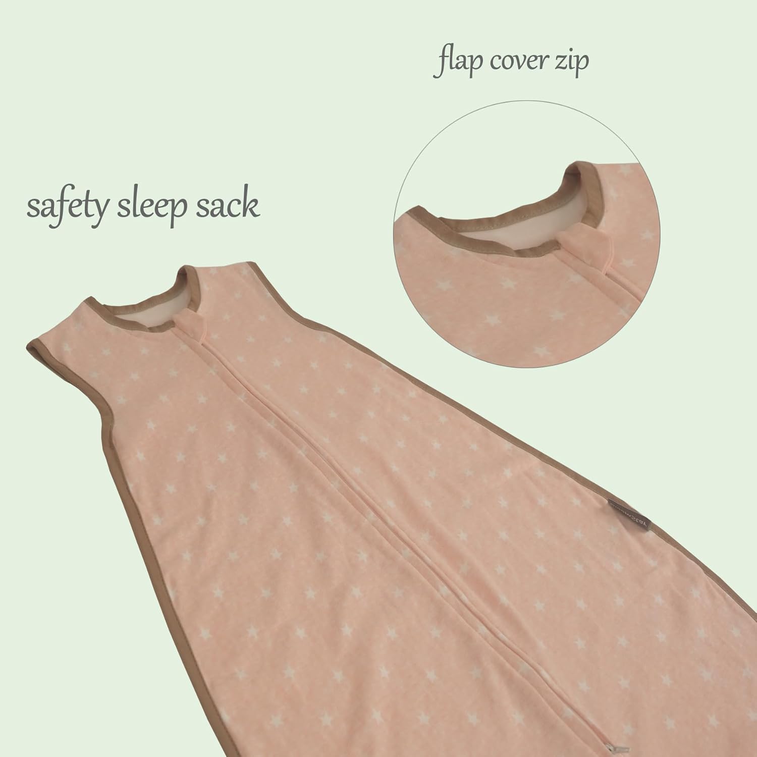 Saco de dormir para bebé de algodón natural para niños de 2 a 3 años, 36 meses, sin mangas, 4 estaciones, ligero, unisex, 18-24 meses, Tog 1.0, saco