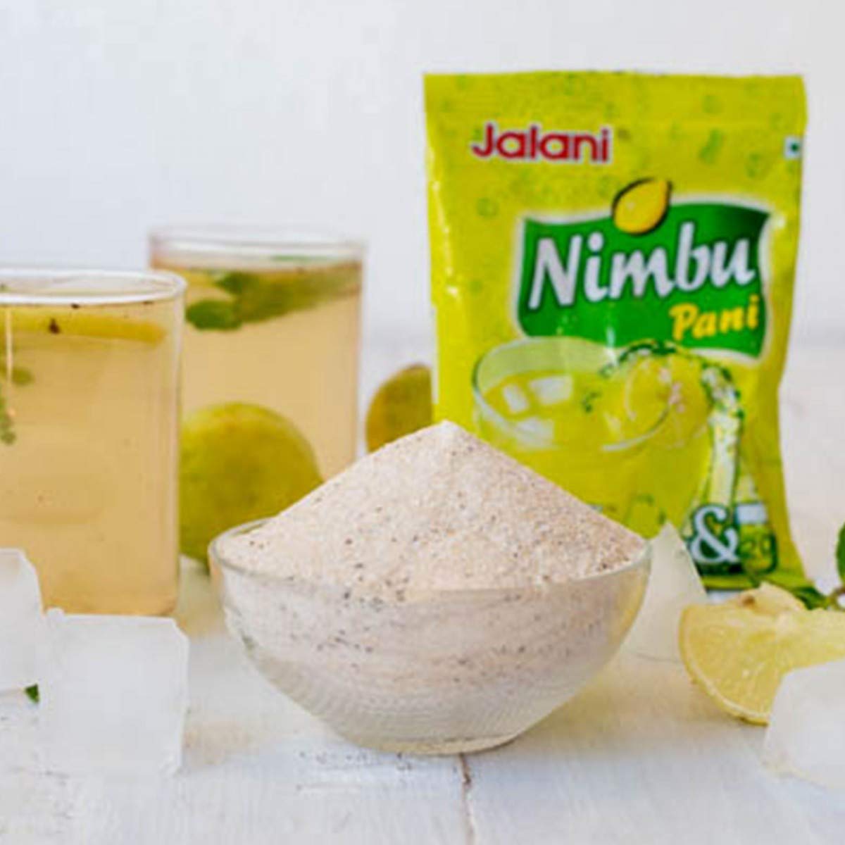 Bhavani Foods Jalani – Bebida instantánea Nimbu Pani, 3.53 oz cada una, paquete de 6