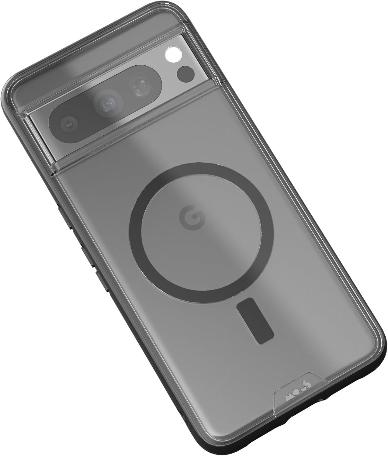 Mous Funda para Google Pixel 8 Pro compatible con MagSafe Clear  Clarity 2.0  Funda protectora para Pixel 8 Pro  Resistente a los arañazos, diseño