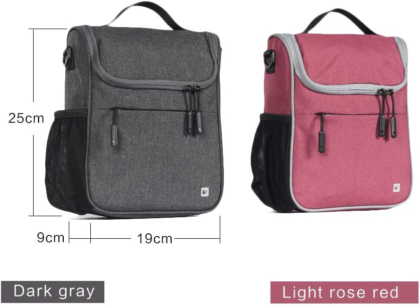Rhinowalk Bolsa de manillar de bicicleta, bolsa delantera para bicicleta de carretera, bolsa de marco de bicicleta, bolsa de cesta de bicicleta,