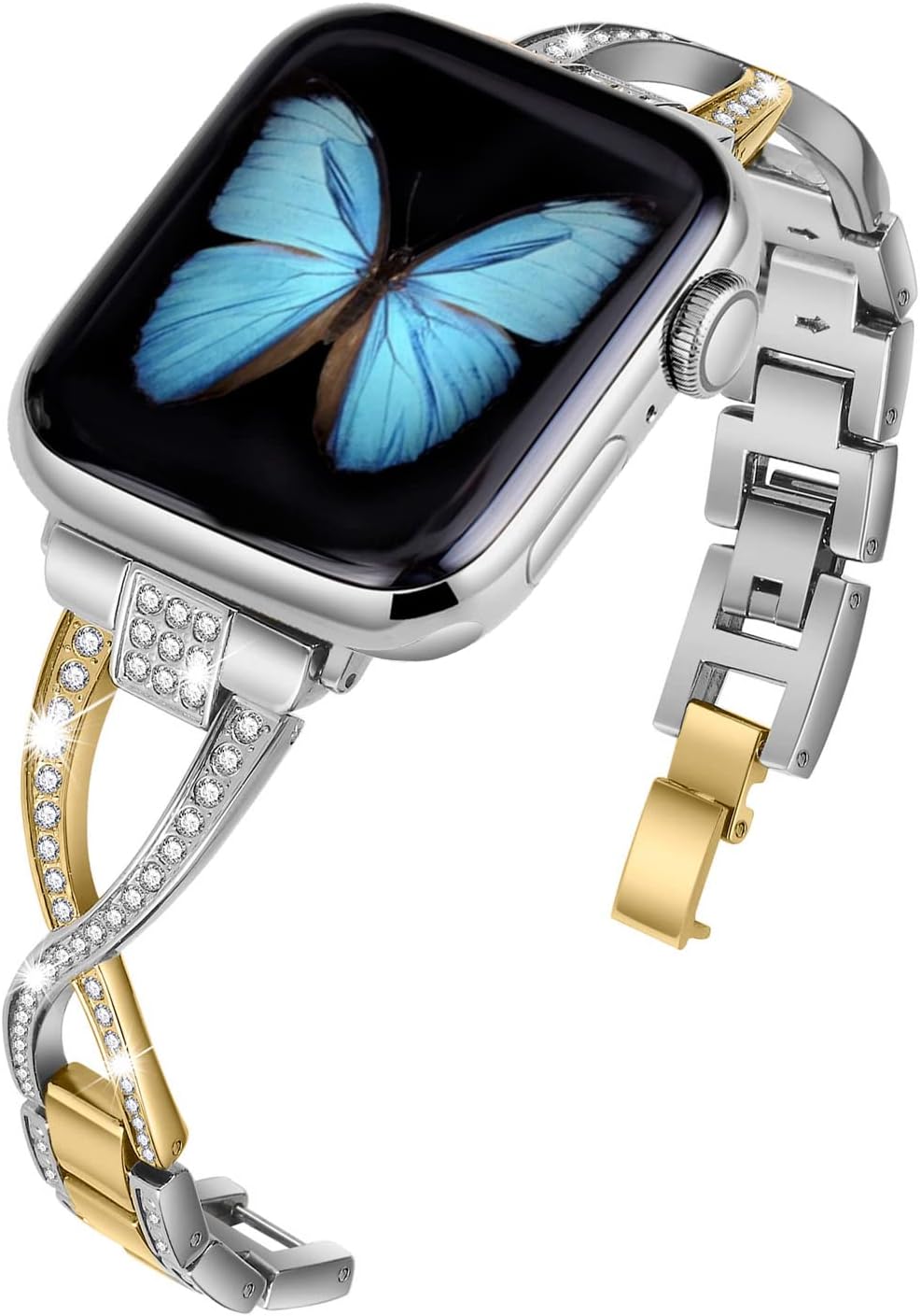 Correas para Apple Watch de 1.496 pulgadas, 1.575 pulgadas, 1.614 pulgadas, 1.654 pulgadas, 1.772 pulgadas, 1.772 pulgadas, Series 9 8 7 6 5 4 3 SE