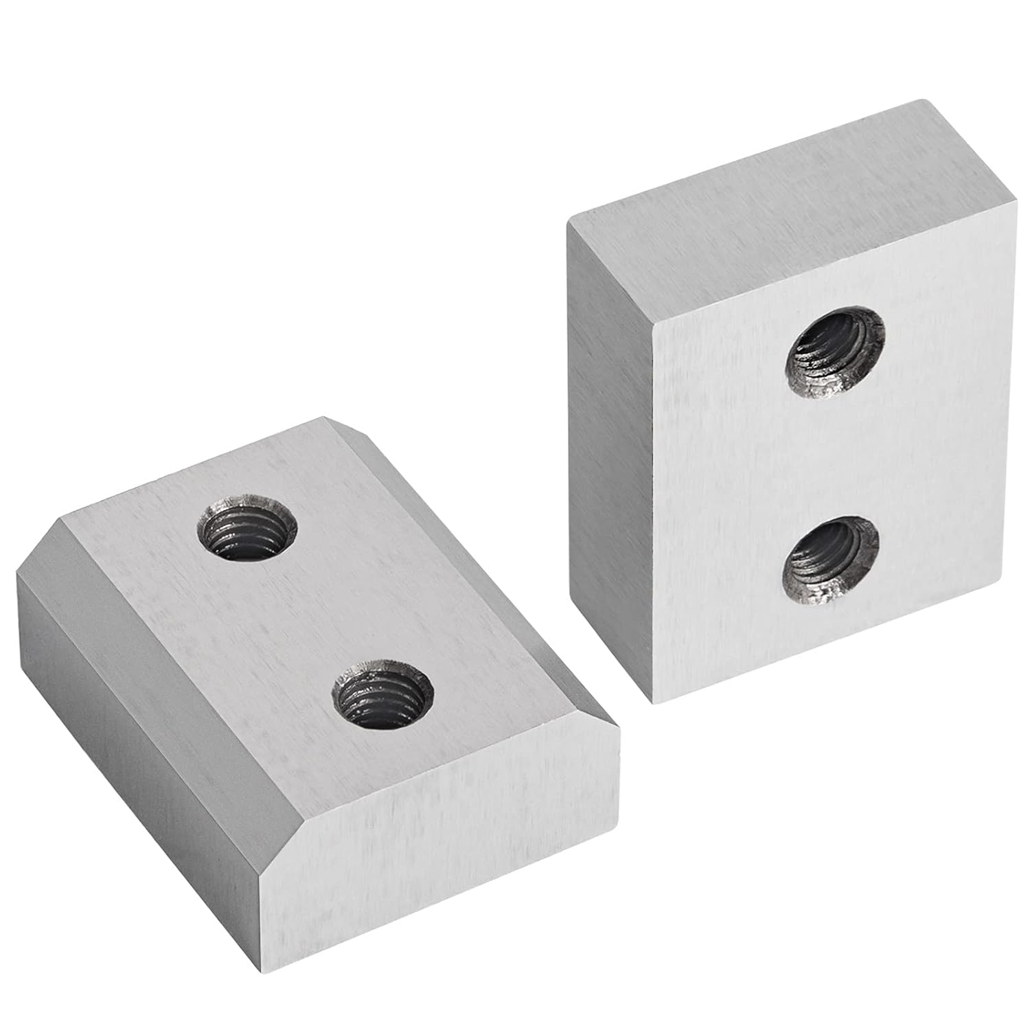 Happybuy Cuchillas de mandíbula de repuesto para cortador de barras de refuerzo eléctrico #5 de 58 pulgadas, 0.630 in, 12 cuchillas con 24 tornillos