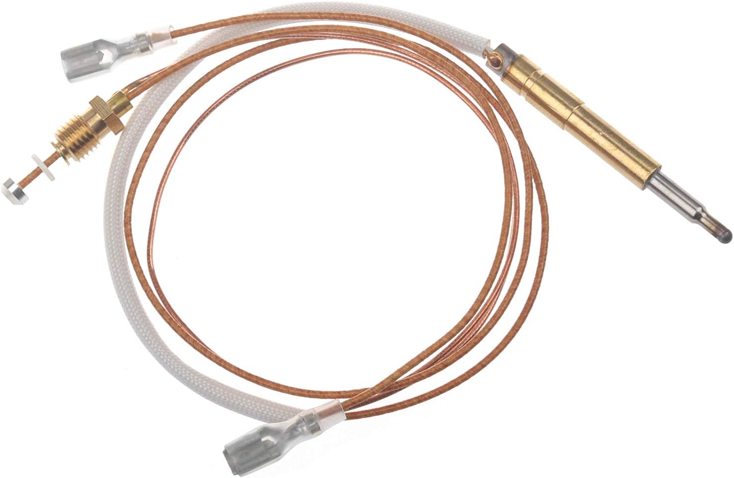 Termoacoplador de calentador de patio al aire libre, 23.5 pulgadas más largo, compatible con la mayoría de calentadores de gas propano para