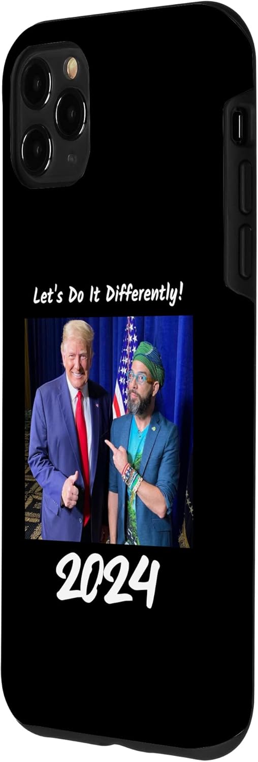 Funda con la bandera estadounidense para iPhone 11 Pro Max Trump y Otaola 2024 Vamos a hacerlo de manera diferente
