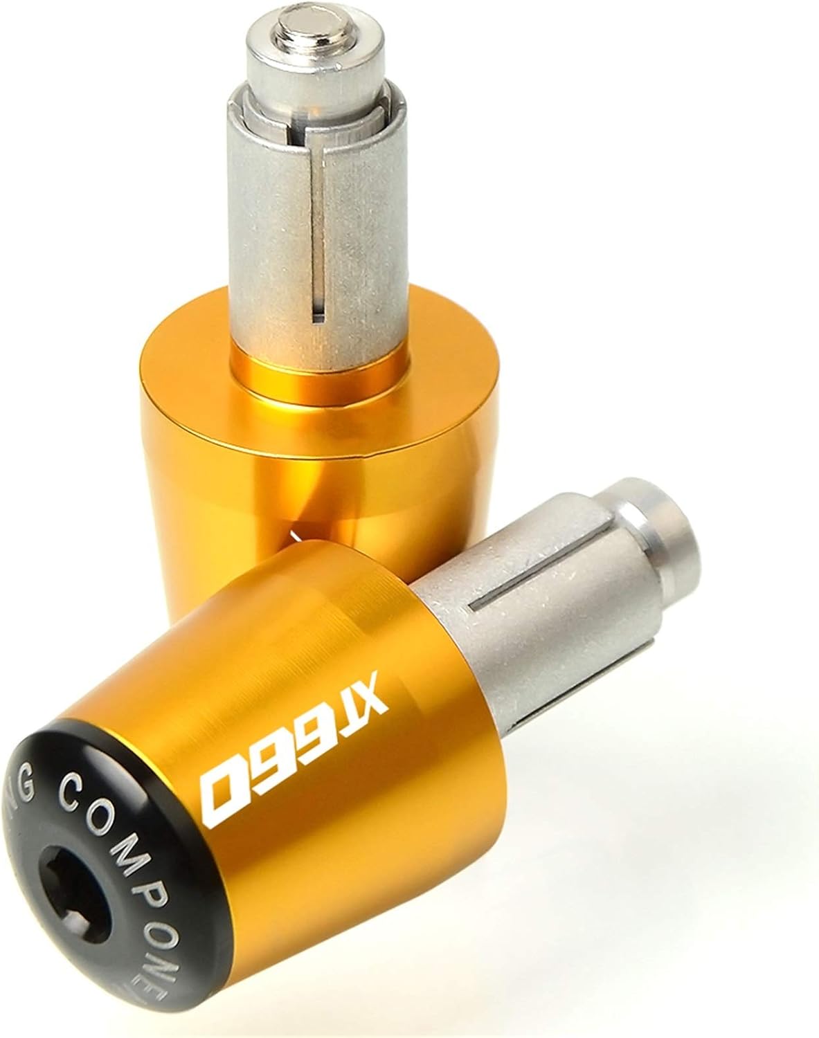 Manillar contrapeso CNC 22MM manillar Grips manillar Bar Cap End Plugs para Yamaha XT660 XT660R XT660X 2004-2014 2008 2009 2010 2011 2012 2013