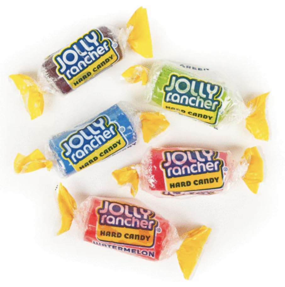 Jolly Rancher – Caramelo duro original Jolly Rancher, 3 libras (envuelto individualmente)
