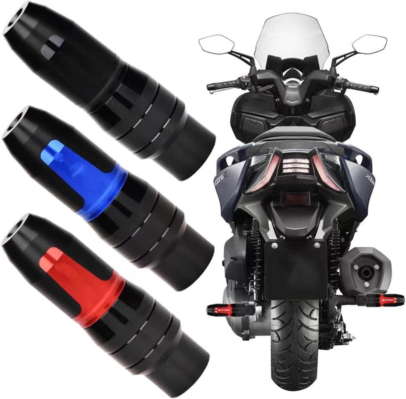 Protector deslizante de marco de motocicleta para Yamaha MT-03 MT 03 MT03 2015-2019 2018 2017 motocicleta CNC Falling Protection Frame Slider