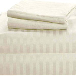 Sábanas 100% de algodón egipcio para cama tamaño Queen, 400 hilos de algodón de fibra larga, sábanas refrescantes de satén, tamaño Queen, bolsillo Sábanas 100% de algodón egipcio para cama tamaño Queen, 400 hilos de algodón de fibra larga, sábanas refrescantes de satén, tamaño Queen, bolsillo