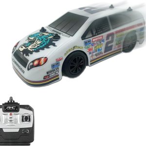 Boersma Auto de control remoto, auto de deriva rápido a control remoto para niños, escala 128 2WD de alta velocidad, auto a control remoto, juguetes Boersma Auto de control remoto, auto de deriva rápido a control remoto para niños, escala 128 2WD de alta velocidad, auto a control remoto, juguetes