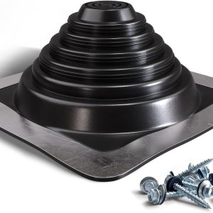 VIVIDA Kit de arranque de tubo de techo de metal #3, kit de arranque de tubería de techo de metal, bota intermitente de tubo de silicona, alta VIVIDA Kit de arranque de tubo de techo de metal #3, kit de arranque de tubería de techo de metal, bota intermitente de tubo de silicona, alta