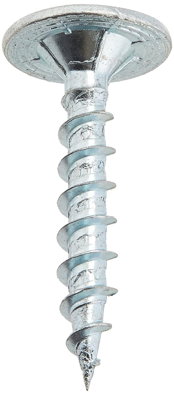 FastCap Professional PowerHead #10 Tornillo para madera, 1-14 pulgadas de longitud, cabeza de 916 pulgadas, autorroscante, recubierto de zinc,
