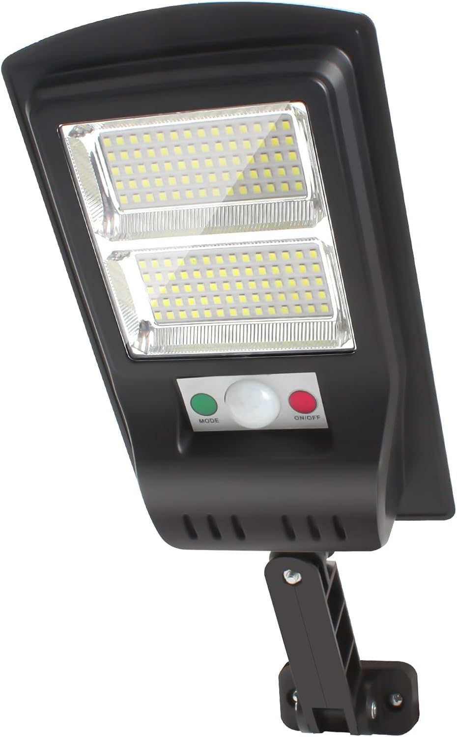 140 luces solares LED para exteriores, 3 modos, impermeables, inalámbricas, luces de inundación solares, lámpara con sensor de movimiento de gran