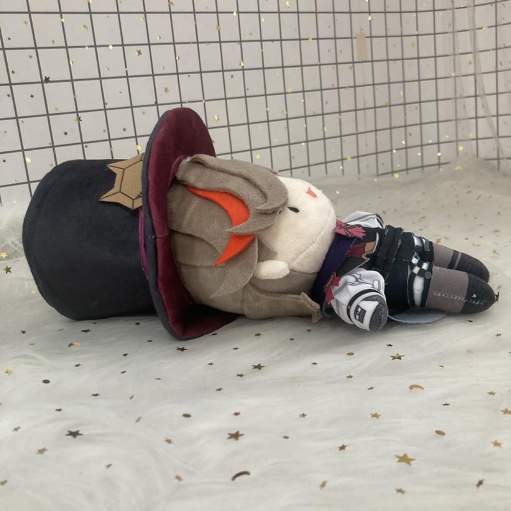 SSJTBEZX Genshin Lyney – Muñeca de peluche, bonita almohada para Navidad, Año Nuevo, cumpleaños, regalos para niños, muñeca suave, 9.1 in9.0 pulgadas
