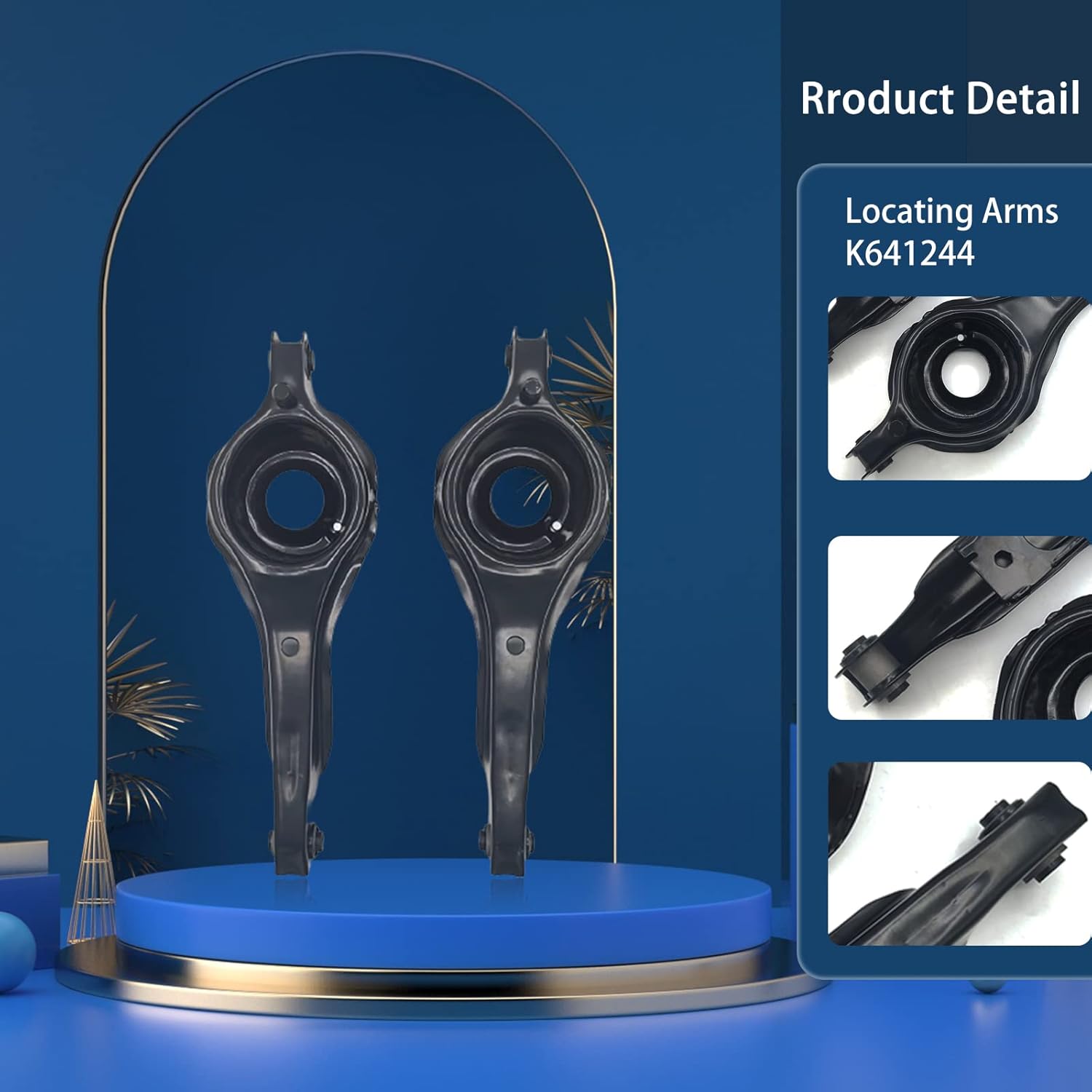 Juego de 6 brazos de control de localización de repuesto para Ford Focus SedanZX3 de 3 puertas y Ford Focus 2000-11 2000-06